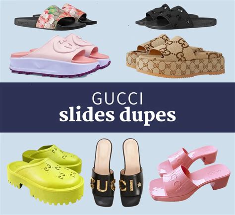 gucci slides dupe amazon|gucci inspired slides.